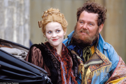 Reese Witherspoon & Tony Maudsley as Becky Sharpe and Jos Sedley in VANITY FAIR