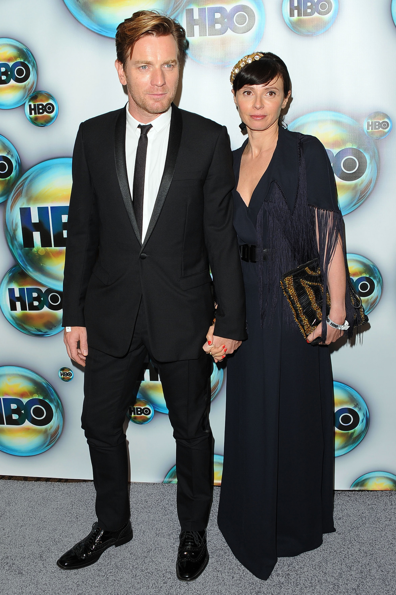 Ewan McGregor and Eve Mavrakis