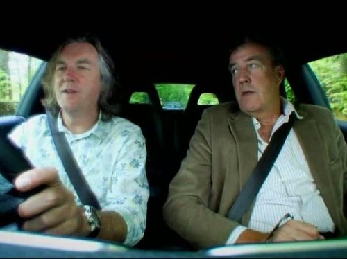 Still of Jeremy Clarkson and James May in Top Gear: Episode #13.7 (2009)