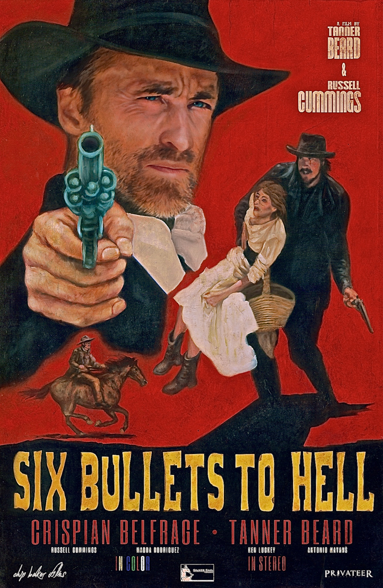 6 Bullets to Hell a Western From Tanner Beard, Russell Cummings, Danny Garcia & Cesar Mendez.