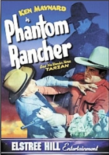 Ted Adams and Ken Maynard in Phantom Rancher (1940)