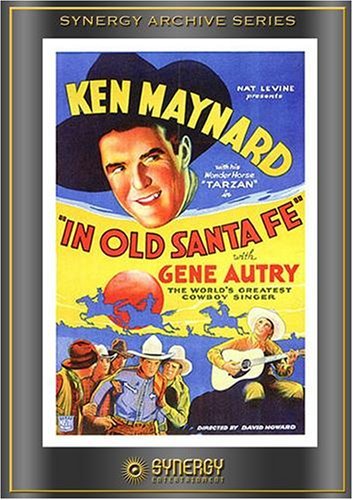 Gene Autry and Ken Maynard in In Old Santa Fe (1934)