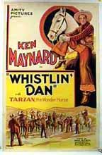 Ken Maynard and Tarzan in Whistlin' Dan (1932)