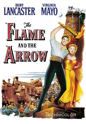 Burt Lancaster and Virginia Mayo in The Flame and the Arrow (1950)