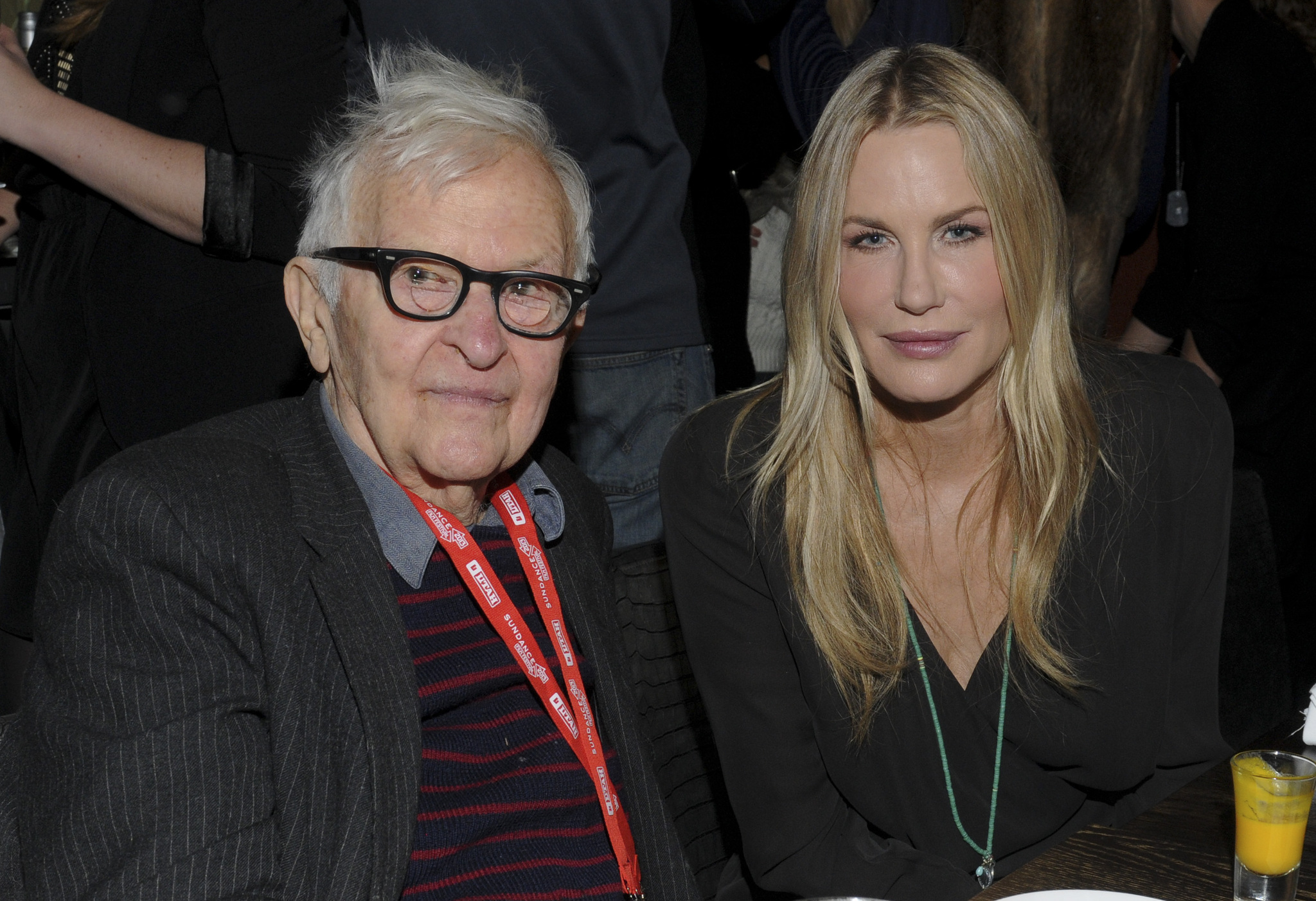 Daryl Hannah and Albert Maysles