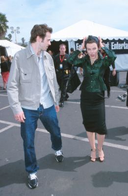 Debi Mazar and Jason Lee