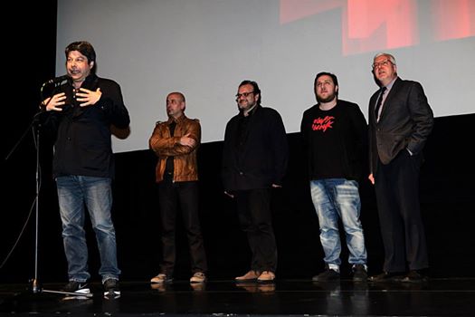 Jury members in Fantasporto 2014 with Loris Curci, Cyril Despontin, Jordi Navarro, Nigel Floyd.