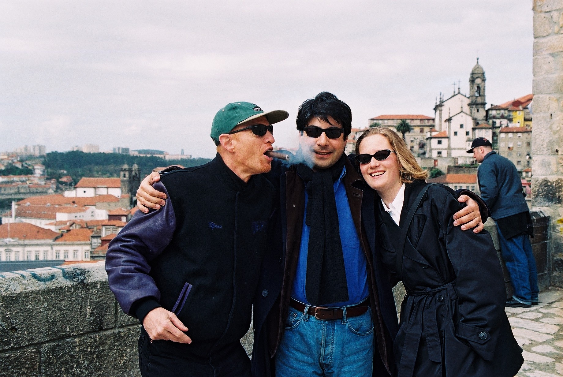 With Richard Elfman in Porto.