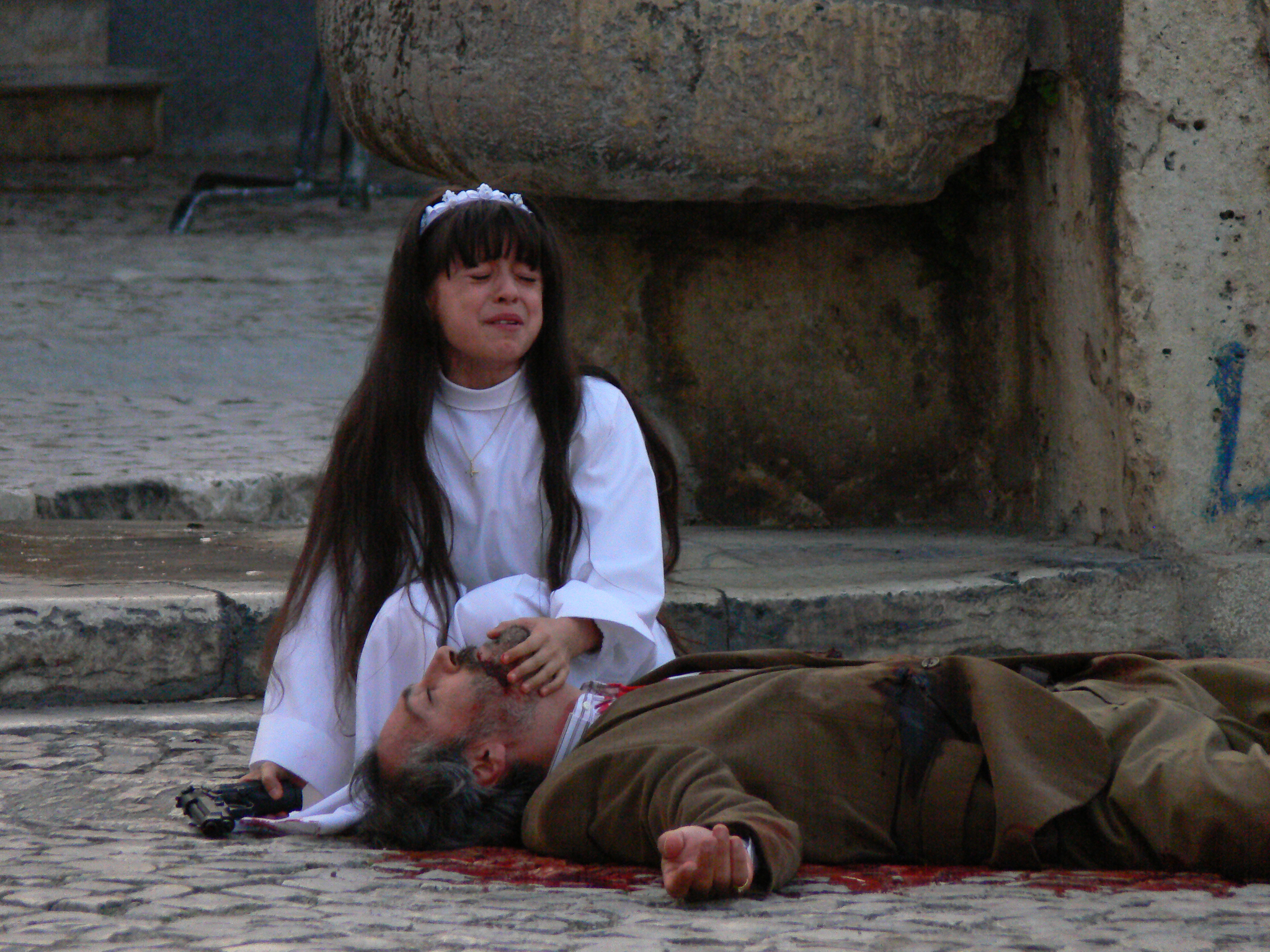 Still of Marcello Mazzarella and Miriana Faja in La siciliana ribelle (2008)