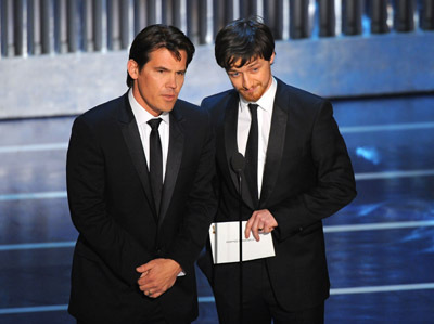Josh Brolin and James McAvoy at event of The 80th Annual Academy Awards (2008)