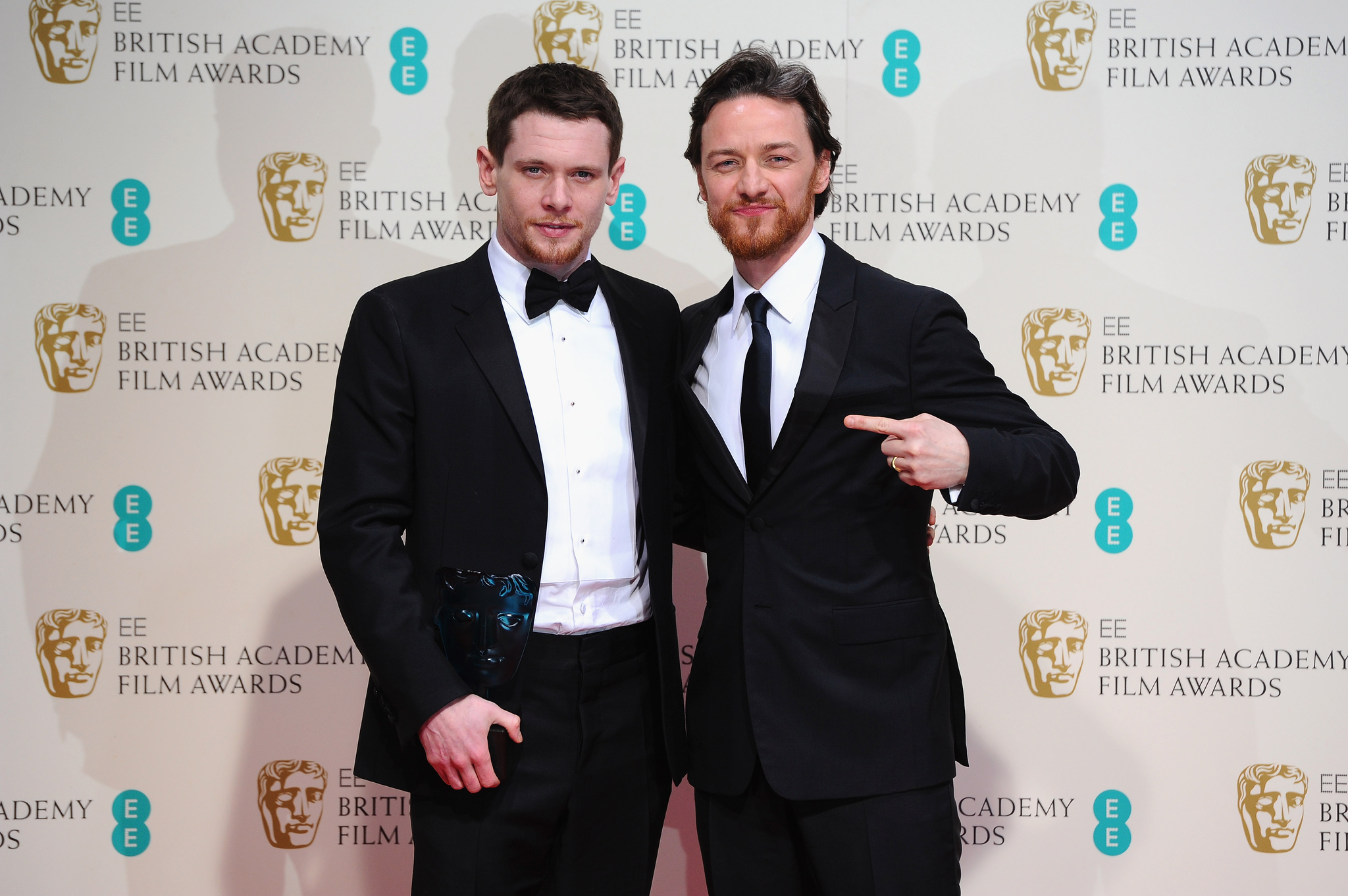 James McAvoy and Jack O'Connell