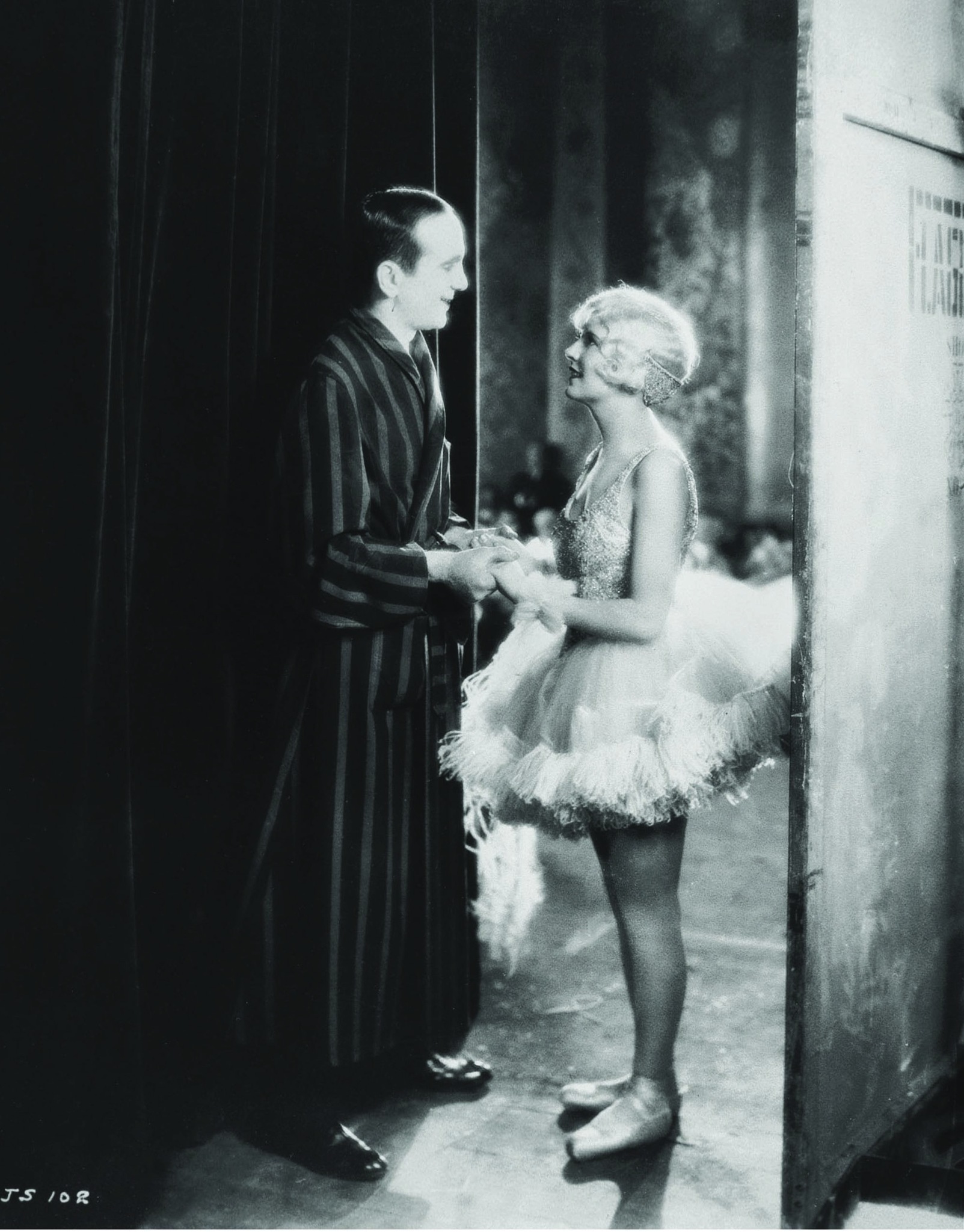 Still of Al Jolson and May McAvoy in The Jazz Singer (1927)