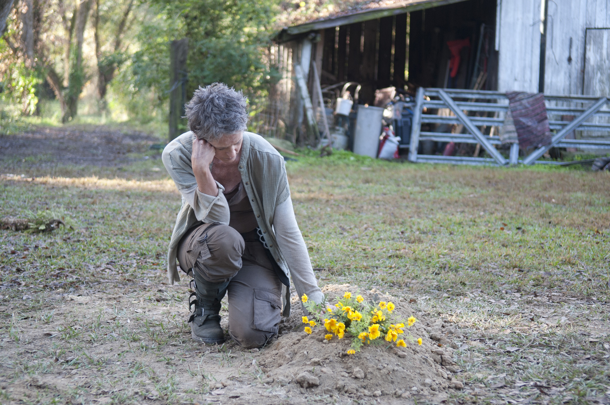 Still of Melissa McBride in Vaiksciojantys negyveliai (2010)