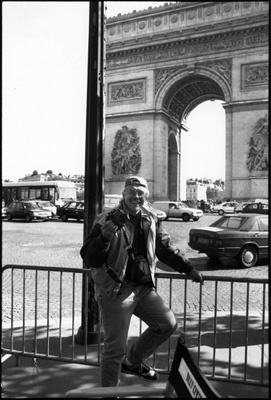 Photographer Bruce McBroom Paris 1995