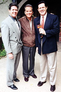 Ben McCain and Butch McCain interviewing Dick Clark.