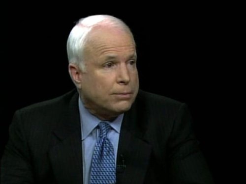 Still of John McCain in Charlie Rose (1991)