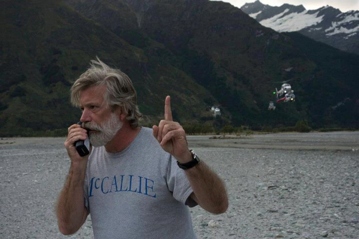 Pretending to direct 6 helicopters in New Zealand