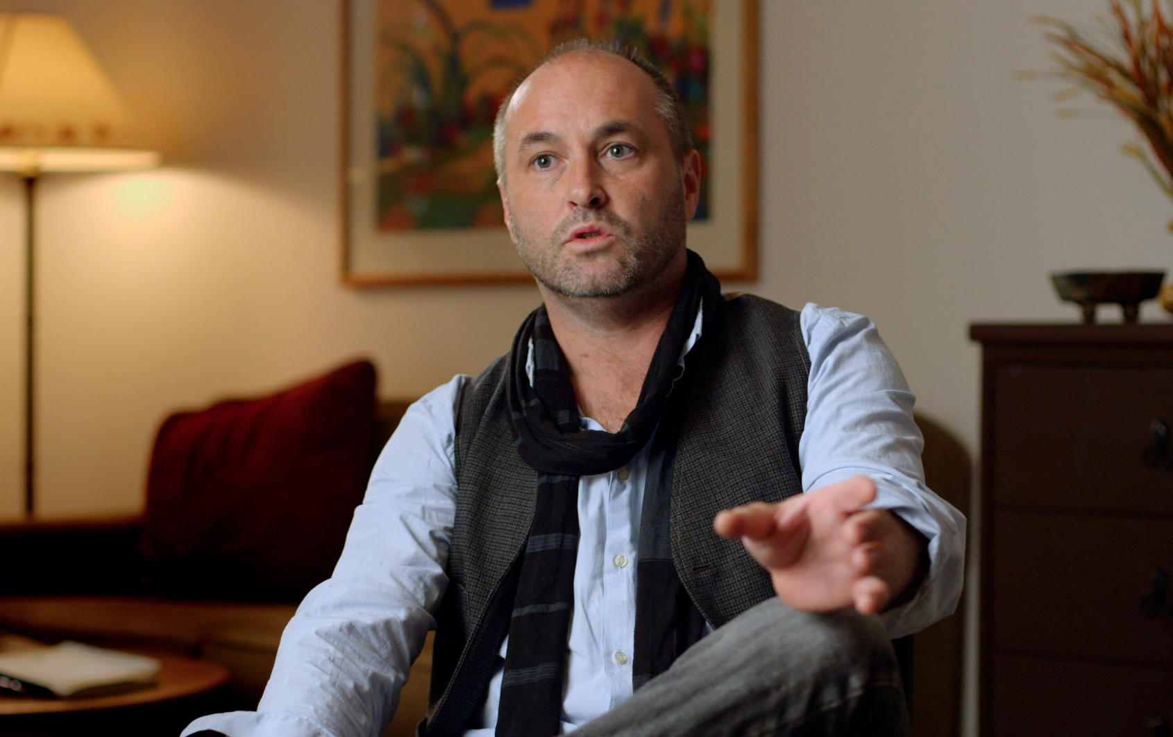 Still of Colum McCann in Bystander Revolution (2014)