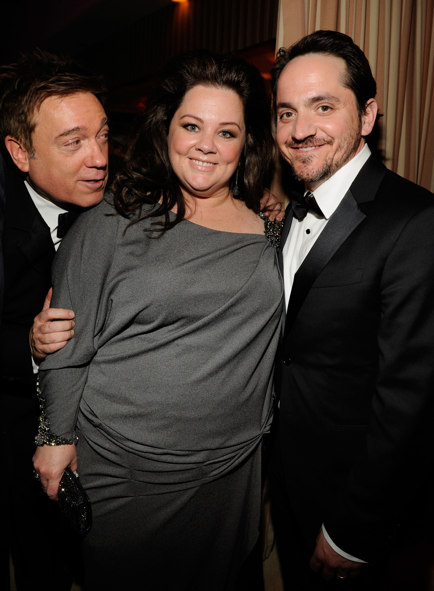 Melissa McCarthy, Ben Falcone and Kevin Huvane