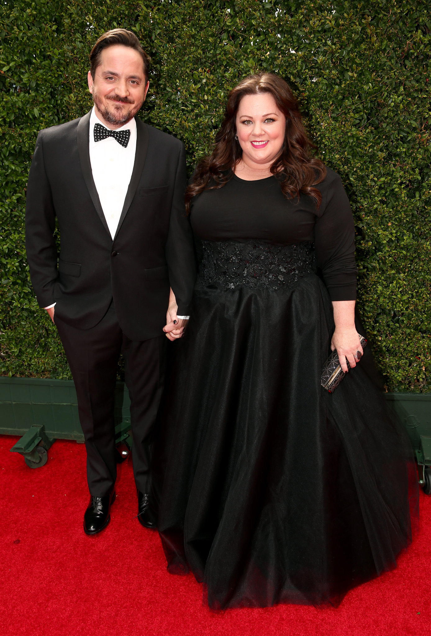 Melissa McCarthy and Ben Falcone at event of The 66th Primetime Emmy Awards (2014)