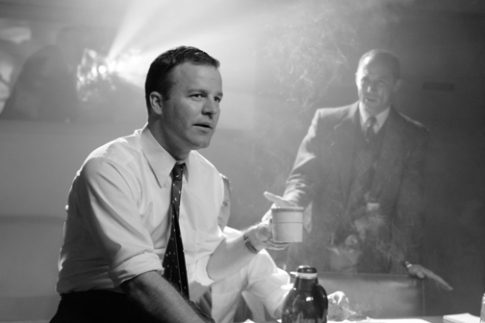 Still of Tom McCarthy in Good Night, and Good Luck. (2005)