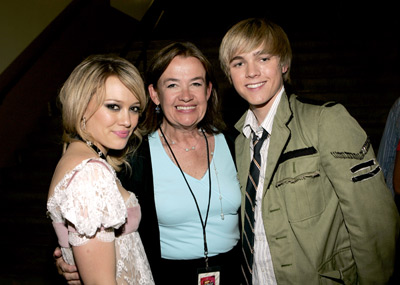 Hilary Duff, Jesse McCartney and Judy McGrath at event of Nickelodeon Kids' Choice Awards '05 (2005)