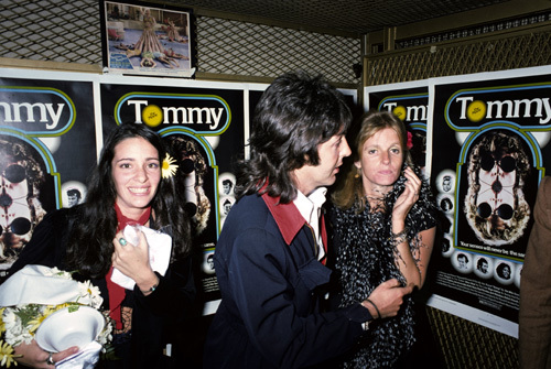 Paul and Linda McCartney in West Hollywood