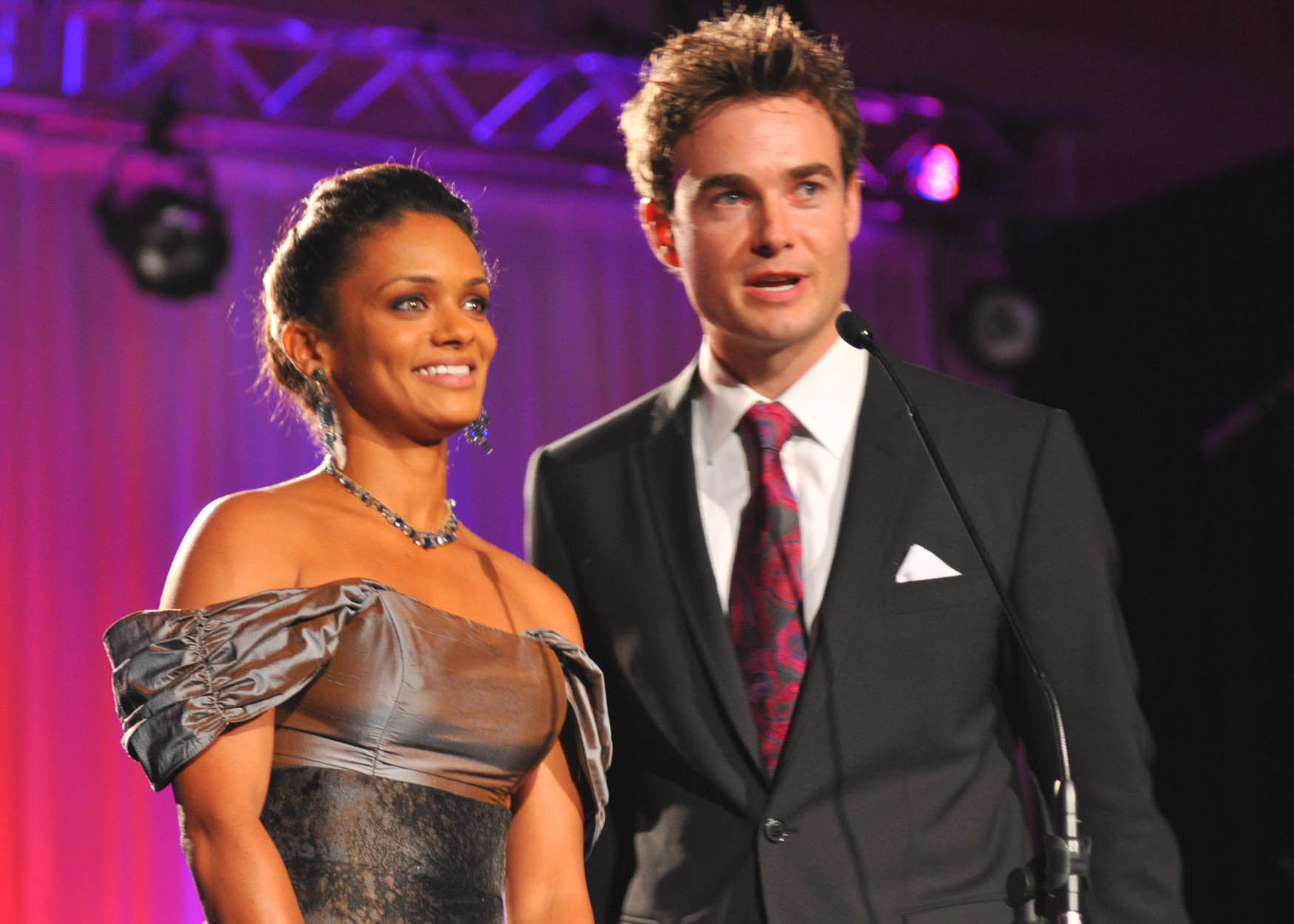 Kandyse McClure & Robin Dunne at the 2010 Leo Awards