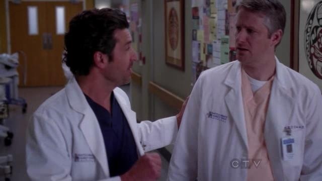Grey's Anatomy Kovar McClure as Dr. Tim Redmond Season 9 with Patrick Dempsey