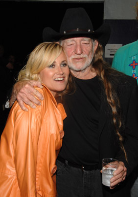 Willie Nelson and Maureen McCormick at event of The 5th Annual TV Land Awards (2007)