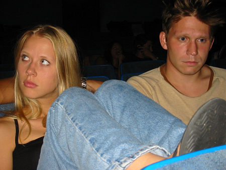 Still of Meredith McCoy and McCaleb Burnett in Graduation Day (2003)