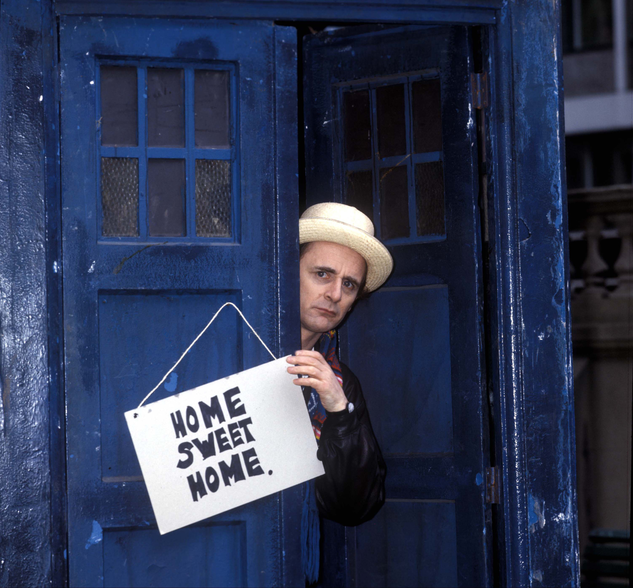 02.03.1987. British Actor Sylvester Mccoy Who Plays The Doctor In The Bbc Television Series Dr Who.