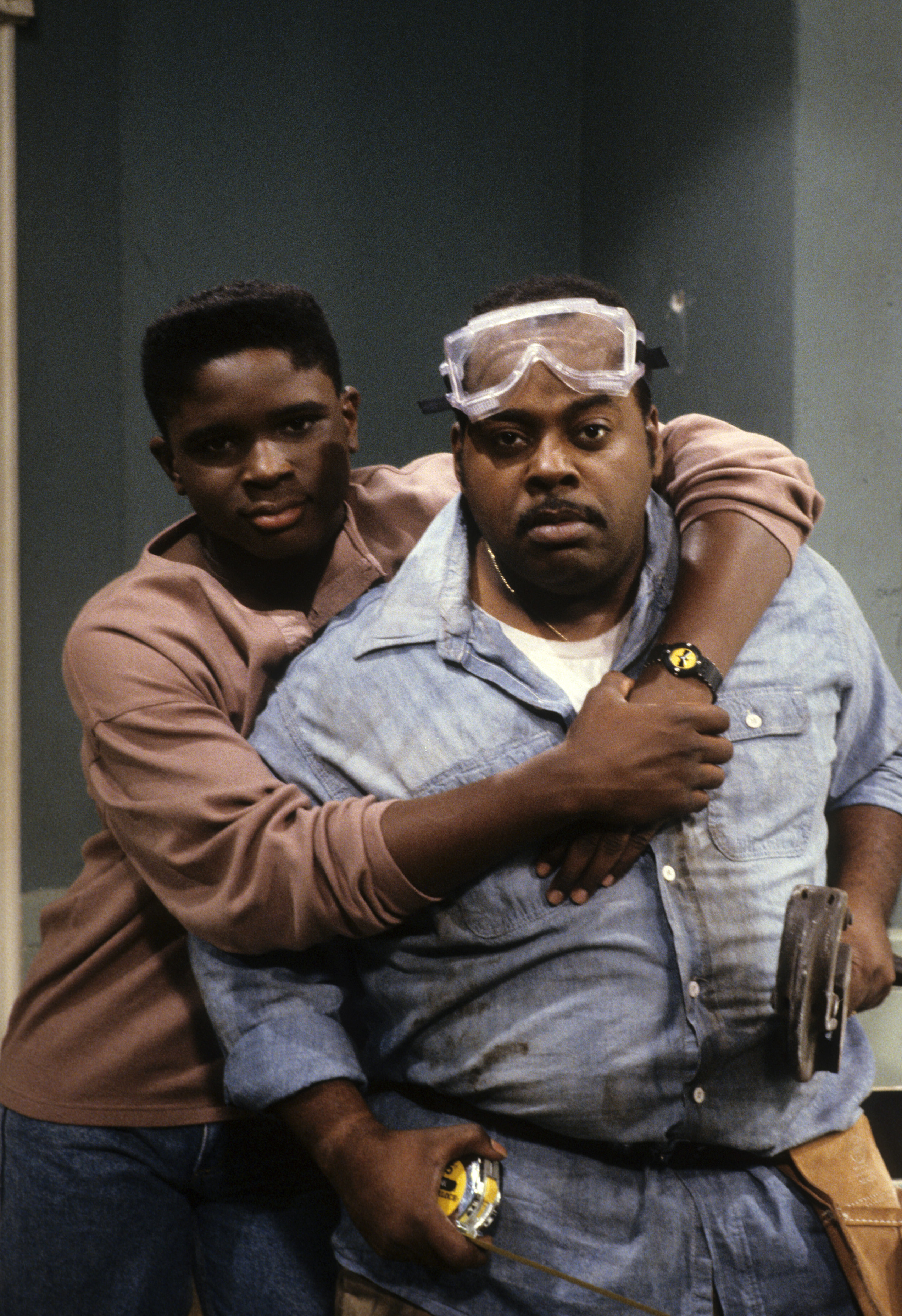 Still of Reginald VelJohnson and Darius McCrary in Family Matters (1989)