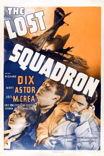 Mary Astor, Richard Dix and Joel McCrea in The Lost Squadron (1932)