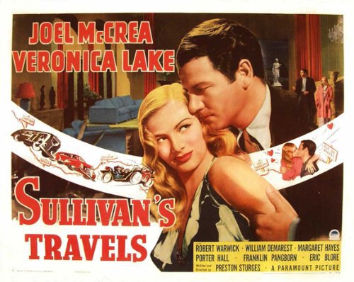 Veronica Lake and Joel McCrea in Sullivan's Travels (1941)