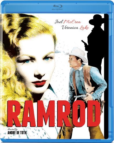Veronica Lake and Joel McCrea in Ramrod (1947)