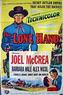 Joel McCrea in The Lone Hand (1953)