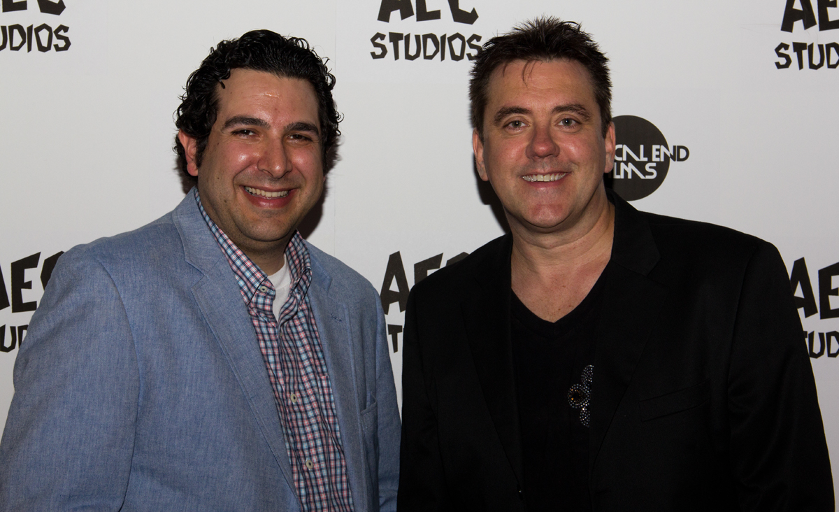 Director and producers John Crockett and Brian McCulley at the Locals Premiere. (2014)