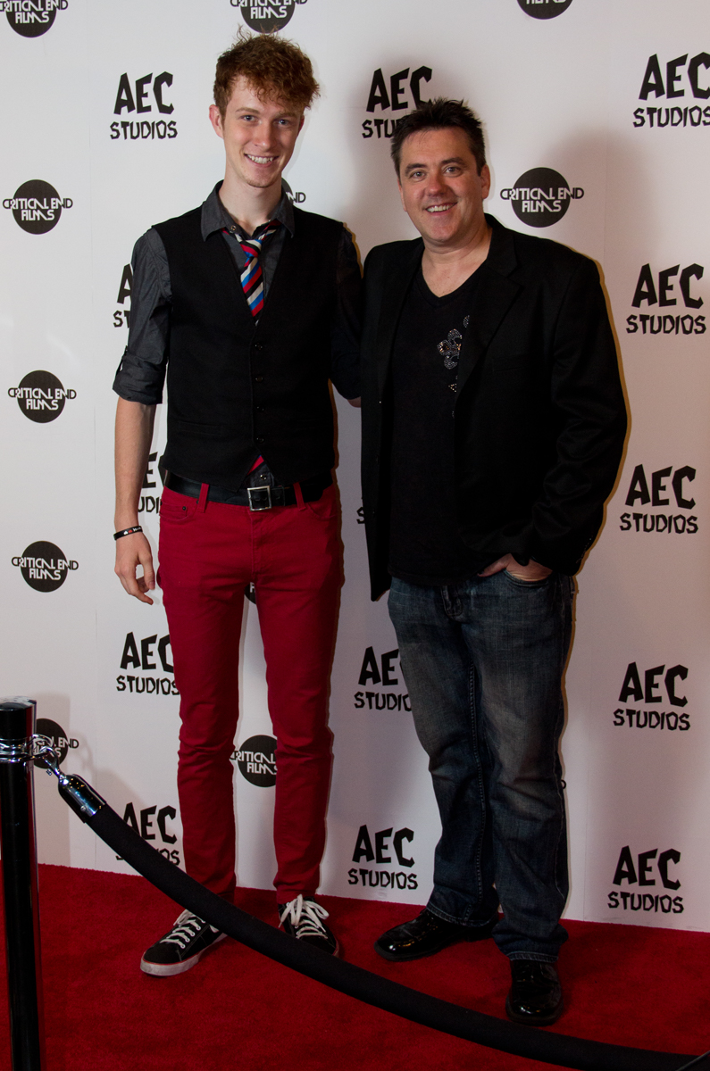 Actor Jeff Marshall and Director Brian McCulley at The Locals red carpet. (2014)