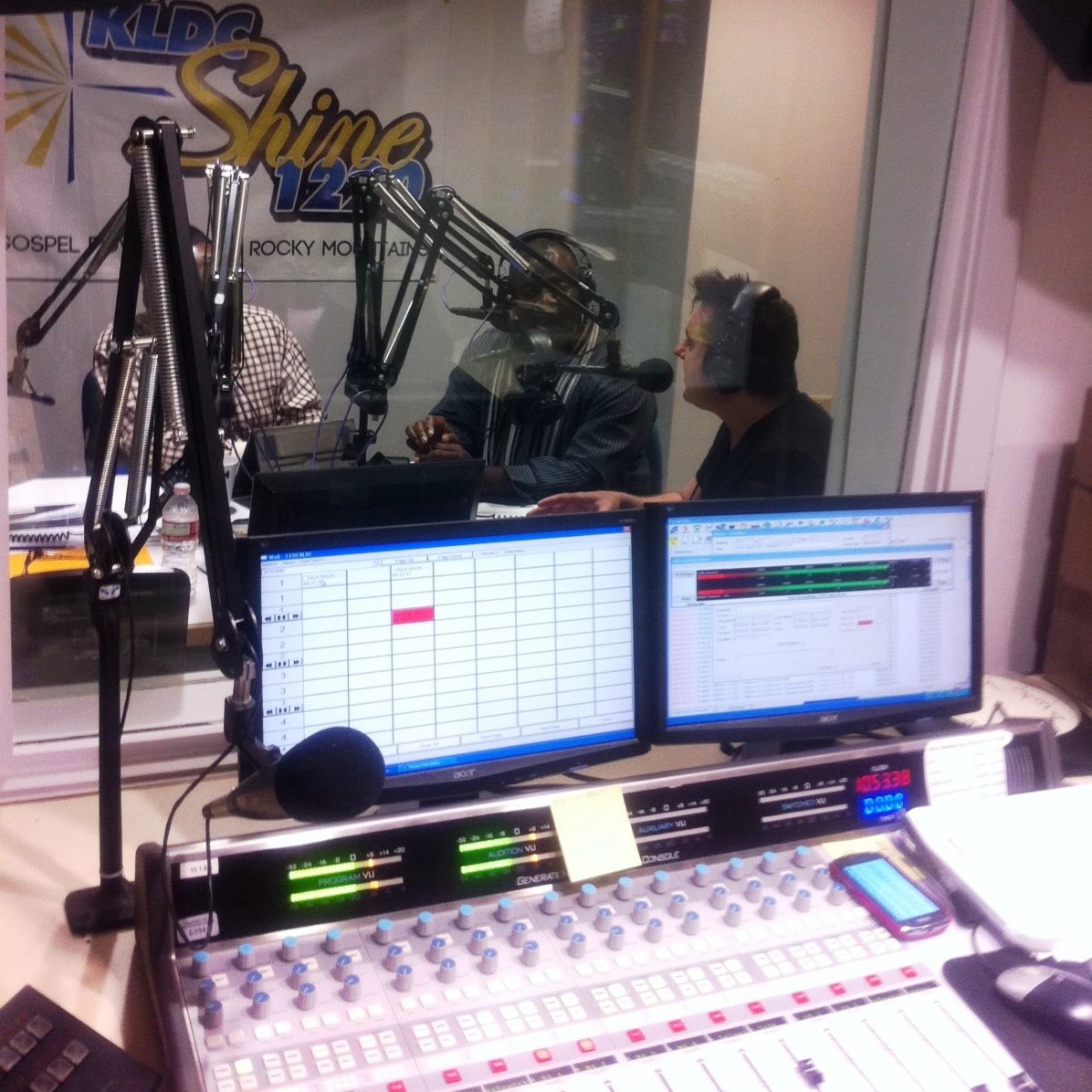 Director Brian McCulley speaking live on air about the film DRIVEN. (2014)