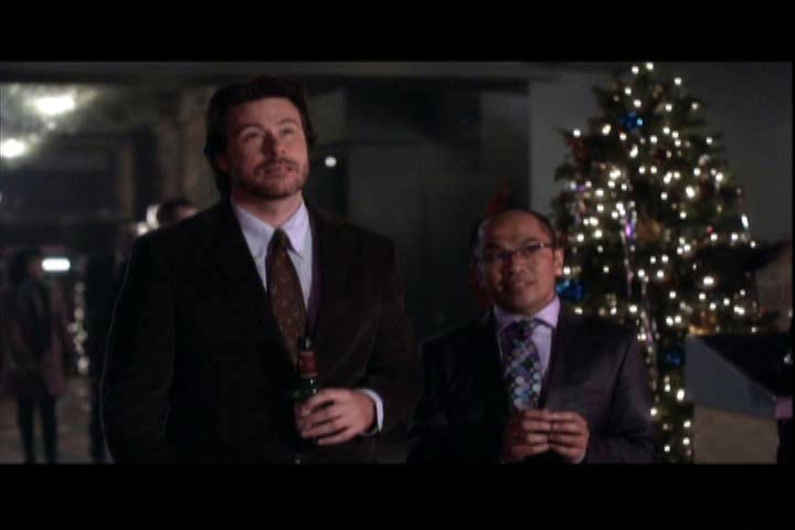 Dean McDermott and Mig Macario from ABC Family's hit sequel: Santa Baby 2