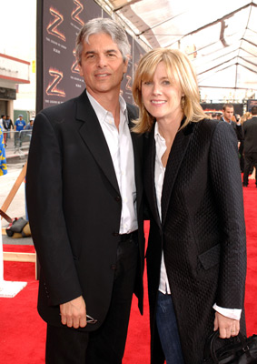 Laurie MacDonald and Walter F. Parkes at event of The Legend of Zorro (2005)