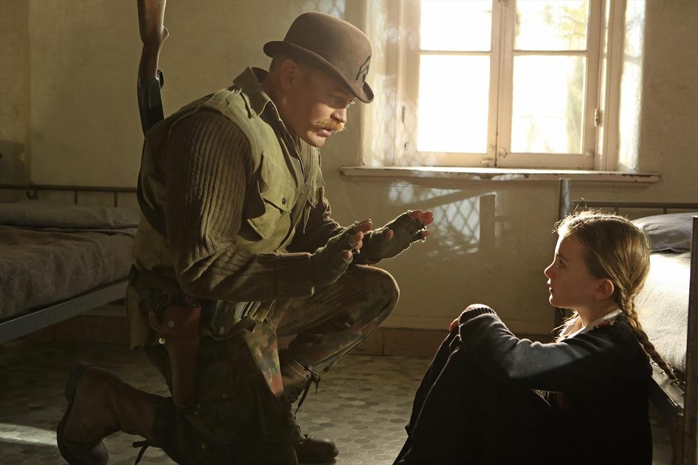 Still of Neal McDonough and Chiara Aurelia in Agent Carter (2015)