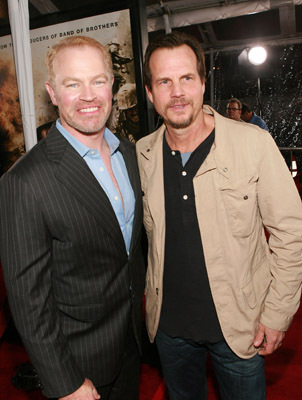 Bill Paxton and Neal McDonough at event of The Pacific (2010)
