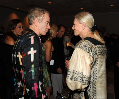 Vanessa Redgrave and John McEnroe