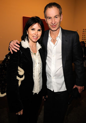 John McEnroe and Patty Smyth