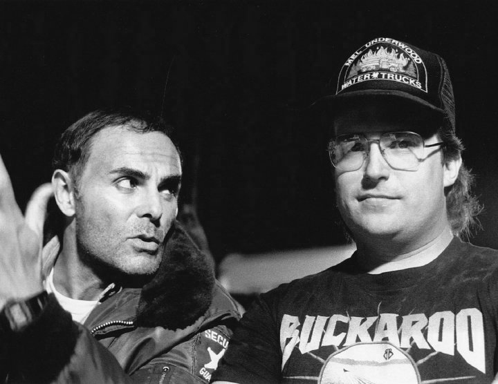 Elm St 3 night shoot w/John Saxon