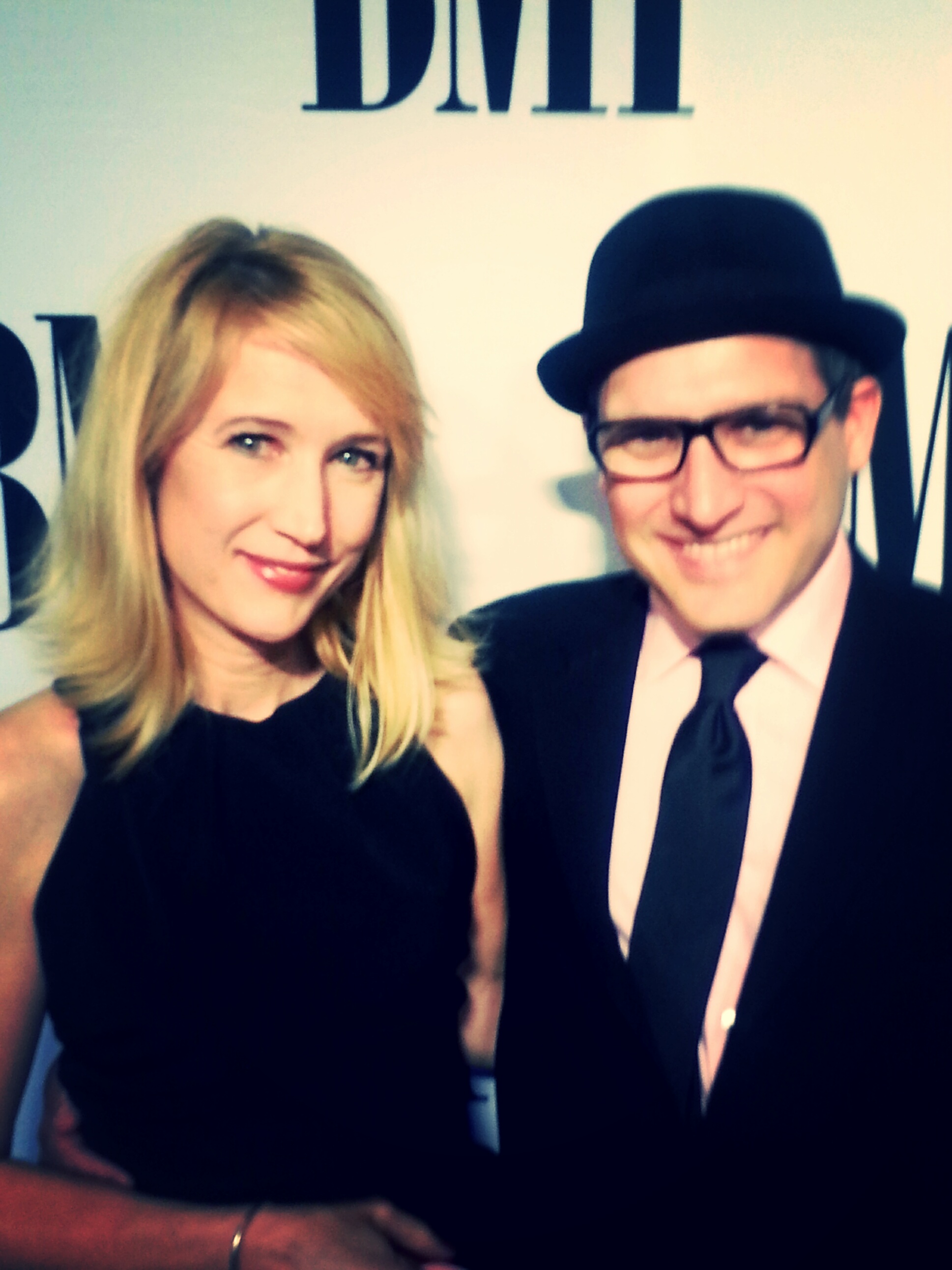 Kris McGaha and composer Eban Schletter. The 2014 BMI Film and Television Awards, held May 14, 2014 at the Beverly Wilshire Hotel in Beverly Hills.