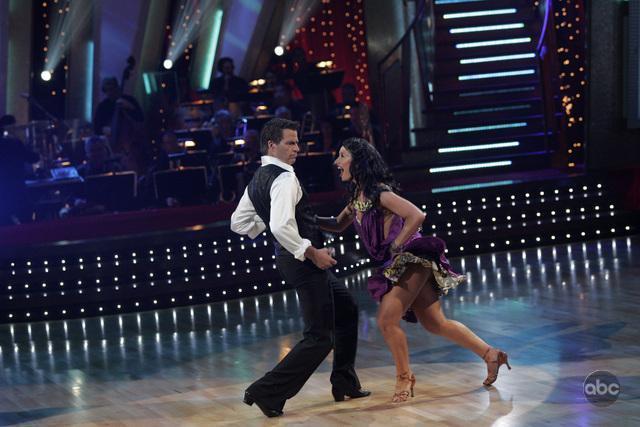 Still of Ted McGinley and Inna Brayer in Dancing with the Stars (2005)