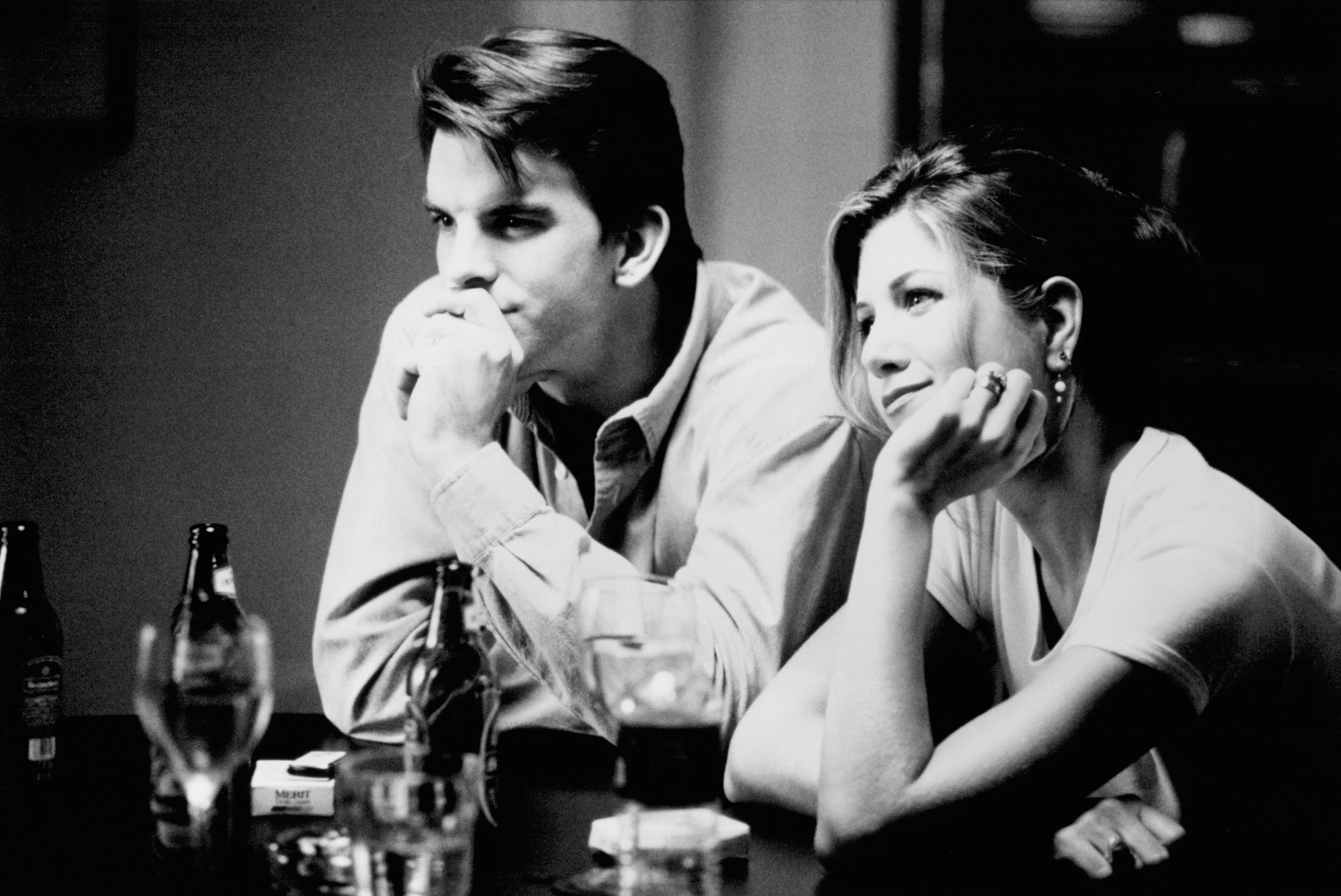 Still of Jennifer Aniston and Michael McGlone in She's the One (1996)